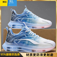 聚范莆田男鞋夏季透气2024新款男士休闲跑步运动鞋气垫网面老爹鞋