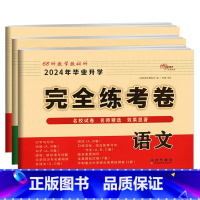 完全练考卷-语数英3本 小学升初中 [正版]2024年毕业升学完全练考卷语文英语数学小学6六年级小升初会考真题考前压轴名