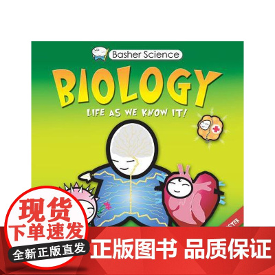 [英文原版7-12]好玩的科学书:生物 Basher Science: Biology 科学启蒙 STEM教育