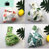 手腕袋女日式和风西柚套结手腕包手机钥匙零钱复古小手提包手拎包NEW LAKE女士单肩包