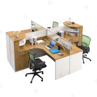 首指(SZ)办公职员桌 四人位 18L2024