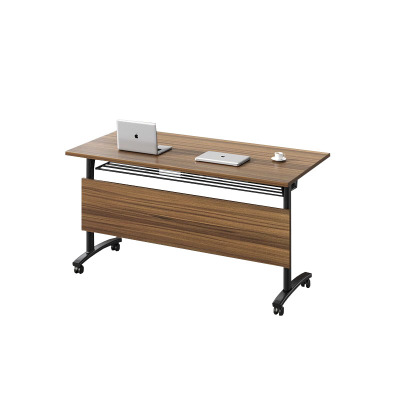 晋舰折叠桌培训桌办公桌可移动拼接会议桌双人长条桌 1600*500*750