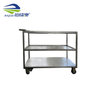 铂锜澳 不锈钢三层手推车/ 114*89*32cm/台