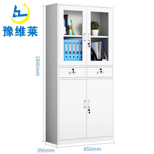 豫维莱档案柜二斗台