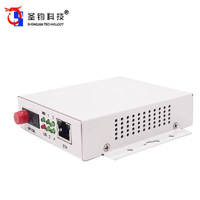 圣钧科技SHENGJUN TECHNOLOGY 光端机 4路电话+1路以太网光端机+对