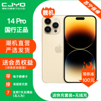 [二手99新] Apple iPhone 14Pro 金色 256GB 二手苹果14手机 全网通双卡国行5G正品手机