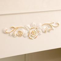 森美人北欧壁炉欧式美式装饰架简欧装饰柜室内客厅柜壁架铁艺花