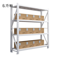 东升顺仓库仓储货架四层金属五金货架家用中型重型置物架展示架子承重200kg