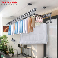 盼盼升降晾衣架阳台手摇四杆晾衣杆 室内家用晾衣架S8