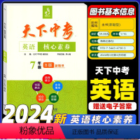 七年级B版 初中通用 [正版]2024春 天下中考英语核心素养提升七年级B版初中7年级英语阅读理解单项选择完形填空阅读理
