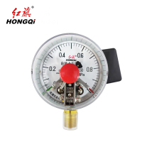 红旗 磁助电接点压力表 YXC100 0-1.0Mpa 块