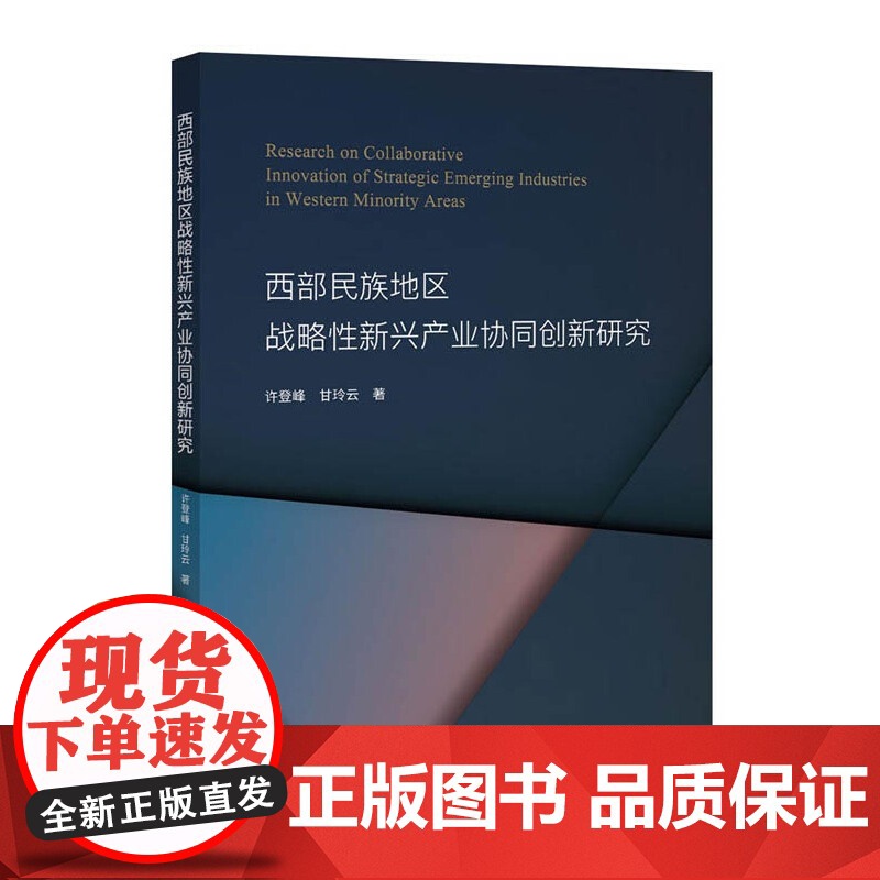 西部民族地区战略性新兴产业协同创新研究 中国科学技术出版社 正版书籍
