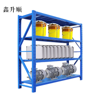 鑫升顺承重300kg货架置物架钢制货架长200宽50高200CM[工厂现做 7天内发货]