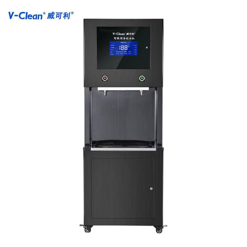 威可利 V-Clean开水器 黑拉丝节能商务开水机 RO直饮机 电开水炉WR-30L 台