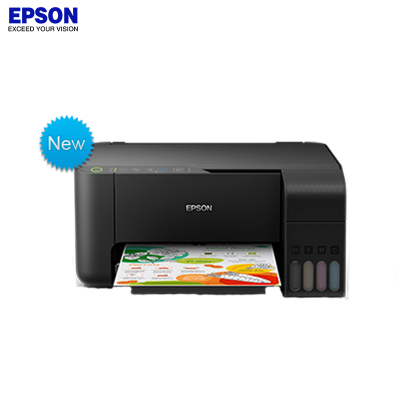 爱普生(EPSON)L3158无线WIFI彩色原装墨仓式多功能一体机（打印、复印、扫描）家庭作业打印好帮手