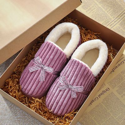 新款棉拖鞋女包跟情侣家居家室内月子厚底防滑保暖棉拖鞋男冬诺妮梦