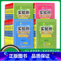 [3本套装]语数英-江苏专用 六年级下 [正版]2023新版实验班提优训练二年级下册三年级语文人教版RJ数学英语人教同步