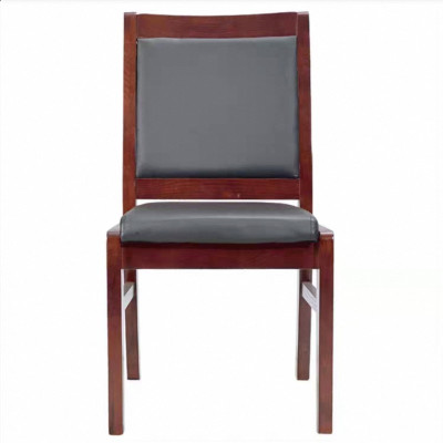 会议椅办公椅 橡胶木