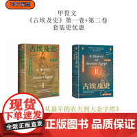 古埃及史 第一卷+第二卷 套装 甲骨文丛书 约翰·罗默(John Romer) 著 社会科学文献出版社 大金字塔