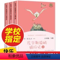 全3册 [正版]尼尔斯骑鹅旅行记上中下3册原著无删减人教版六年级下小学生必读课外书阅读书籍尼尔斯骑鹅历险记人民教育出版社