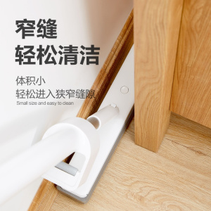 悠白拖把大号34厘米免手洗旋转吸水胶棉拖把海绵墩布推拉轻巧