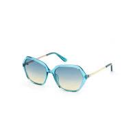 GUESS男士渐变蓝镜片光透 acetate材质复古亮 turquoise 太阳镜