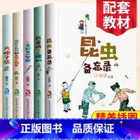 [正版]全套5册三年级课外书必读小学语文课文同步拓展阅读非人教版3年级下册昆虫备忘录一支铅笔的梦想 小学语文教科书同步
