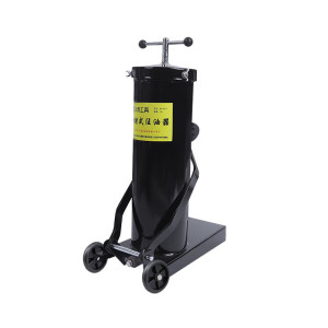 欧克(Ouke)黄油枪注油器高压黄油机台(脚踏式10升OK-4001(带脚轮))