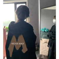 加绒连帽卫衣女秋冬宽松韩版新款女士学生上衣女装东南亚_627