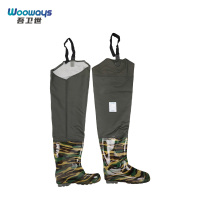 吾卫世 雨鞋 过膝款 双