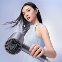苏泊尔电吹风 折叠新意巧瘦身大功率高转电机吹风机 大风力速干千万级负离子风温风速可调节 HDL-F1