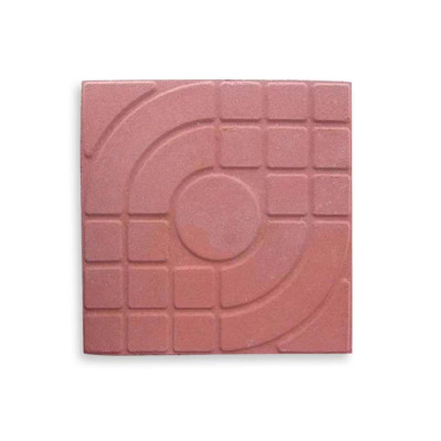 先围 路面砖透水砖 300*300*50mm红色 块