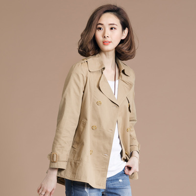 FISHBASKET胖mm冬季外套200斤2020年新款洋气大码女装加厚风衣宽松上衣风衣女