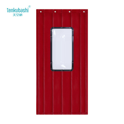 天空桥 棉门帘 MML-32酒红色40*80cm四层棉 平方米