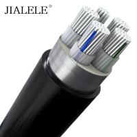 JIALELE 低压4+1YJLV22-4*10+1*6平方 额定电压0.6/1KV 米