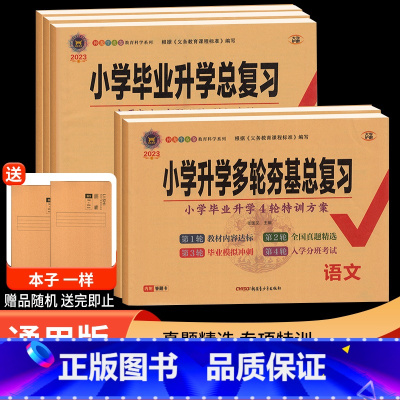 小学毕业升学总复习 英语人教PEP版 小学升初中 [正版]2023版 神龙牛皮卷小学毕业升学总复习语文数学英语 通用版