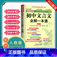 语文 初中通用 [正版]涅槃 2022新版初中文言文全解一本通789年级赏析阅读诗词大全语文古文翻译初一二三古诗文与初中