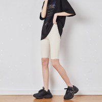 [2.5折价31.3元叠加优惠券]唐狮春夏季新款打底裤女外穿防走光五分中裤薄款紧身骑行裤