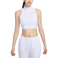 NIKE耐克背心运动休闲针织立领短款女装FV7492-051 D