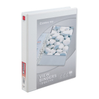 齐心 A0212 1.5寸2孔美式三面插袋D型档案夹 A4 白 单位:个