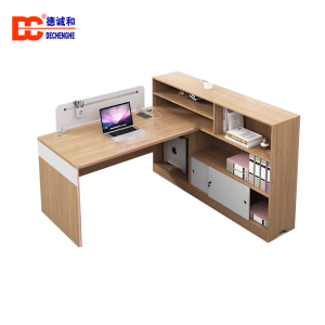 德诚和财务员工办公桌办公室桌椅职员工位组合电脑桌隔断工位桌单人位1400*1500*1100mmH组