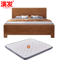 演发 木床+10cm床垫