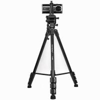 云腾(YUNTENG)专业1.93米大型液压云台三脚架套装微单数码单反相机摄像机用铝合金三角架 VT-6006