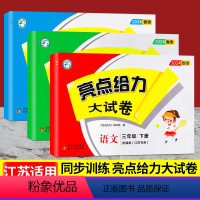 ❤️[江苏专用]三年级下册 语数英3本 小学通用 [正版]2024春亮点给力大试卷江苏版一年级二年级三年级四年级五年级六