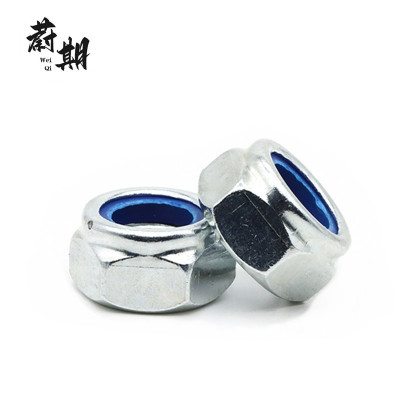 蔚期 GB889.1镀锌非金属嵌件六角锁紧螺母 M30 个