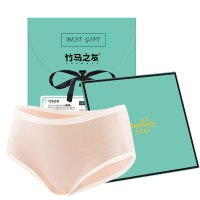 竹马之友恋夏竹纤维无痕女士内裤XL码4条/盒