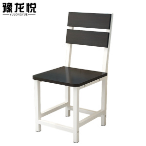 豫龙悦钢木餐椅