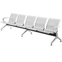 晋舰 钢制排椅机场椅加固加厚医院长椅候诊椅连排输液等候椅 B款五人位