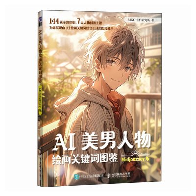 AI美男人物绘画关键词图鉴 MIDJOURNEY版