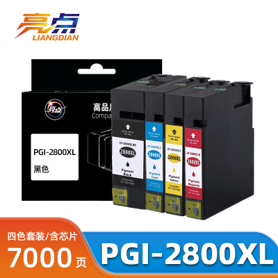 亮点墨盒PGI-2800XL 套